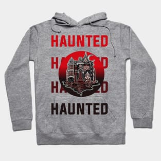 Repeated haunted mansion text Hoodie